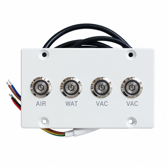 24V low voltage dental control panel with 4 switches, compatible with DCI 2904 – TDS A-1200.11