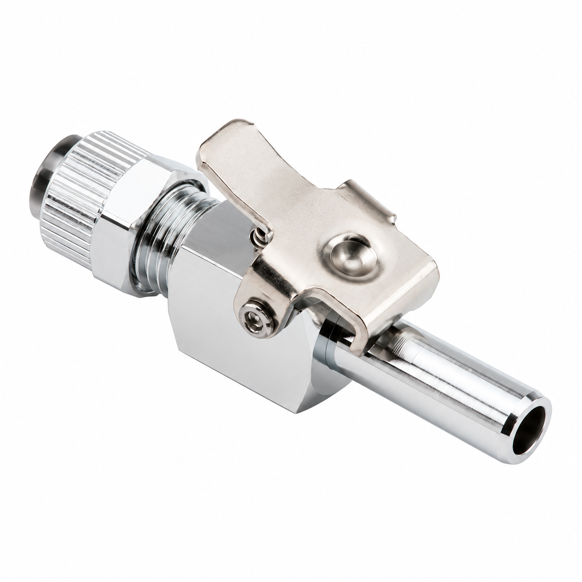 1/4" Poly Q.D. w/o Shut-off, Male