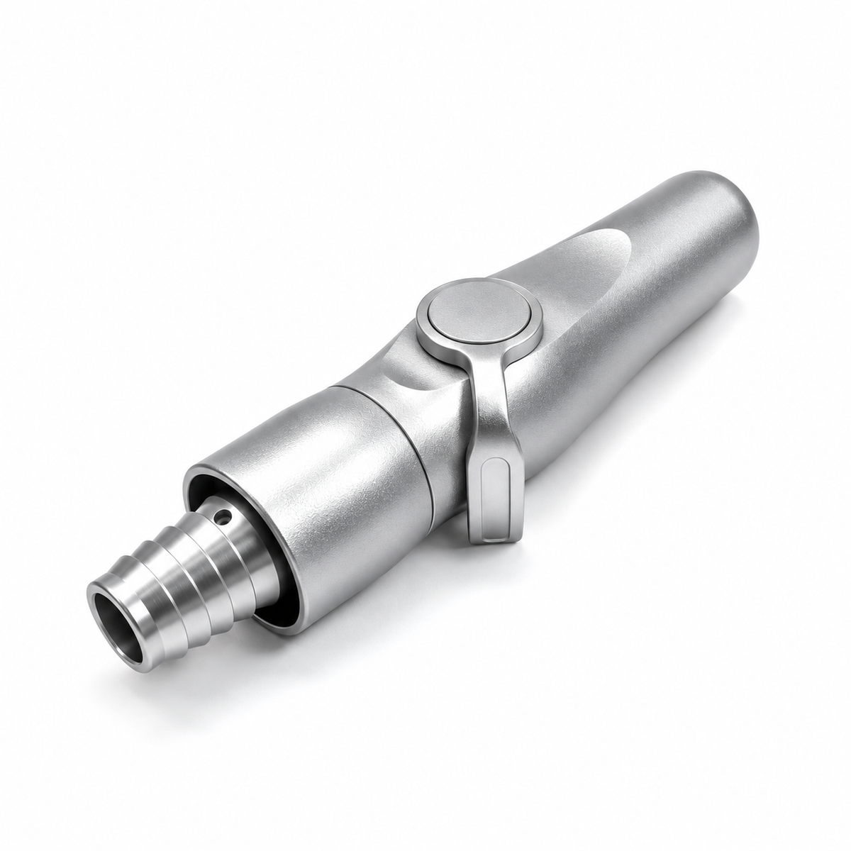 Premium autoclavable short HVE valve with quick disconnect compatible with DCI 5131